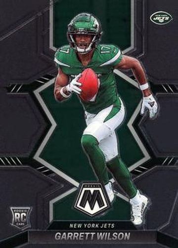 #311 Garrett Wilson - New York Jets - 2022 Panini Mosaic Football