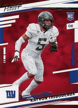 #311 Kayvon Thibodeaux - New York Giants - 2022 Panini Prestige Football