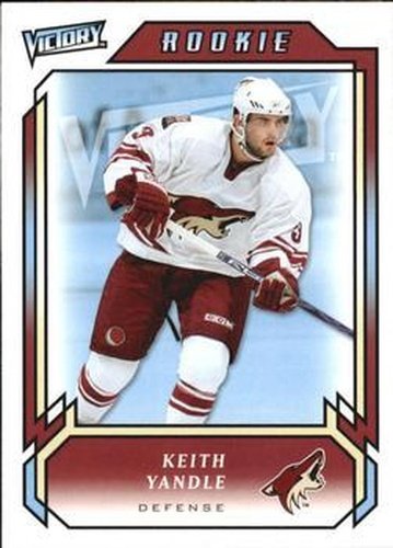 #311 Keith Yandle - Phoenix Coyotes - 2006-07 Upper Deck Victory Update Hockey
