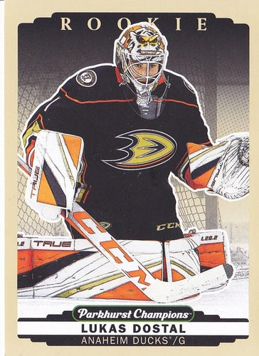 #311 Lukas Dostal - Anaheim Ducks - 2022-23 Parkhurst Champions Hockey
