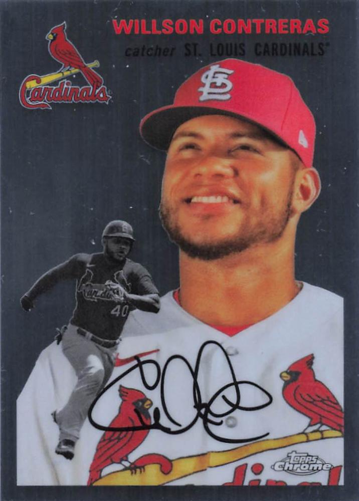 #311 Willson Contreras - St. Louis Cardinals - 2023 Topps Chrome Platinum Anniversary Baseball