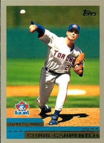 #311 Chris Carpenter - Toronto Blue Jays - 2000 Topps Baseball
