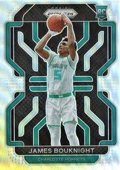 #311 James Bouknight - Charlotte Hornets - 2021-22 Panini Prizm - Silver Basketball