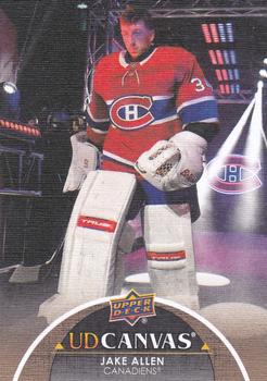 #C311 Jake Allen - Montreal Canadiens - 2021-22 Upper Deck - UD Canvas Hockey
