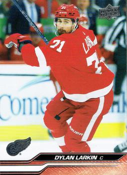 #311 Dylan Larkin - Detroit Red Wings -2023-24 Upper Deck Hockey
