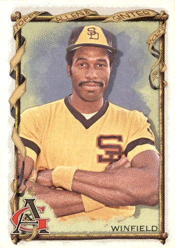#312 Dave Winfield - San Diego Padres - 2023 Topps Allen & Ginter Baseball