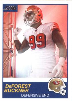 #312 DeForest Buckner - San Francisco 49ers - 2019 Score Football