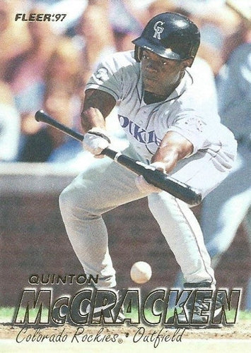 #312 Quinton McCracken - Colorado Rockies - 1997 Fleer Baseball
