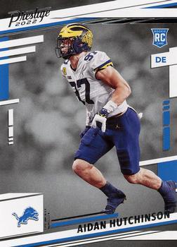 #312 Aidan Hutchinson - Detroit Lions - 2022 Panini Prestige Football