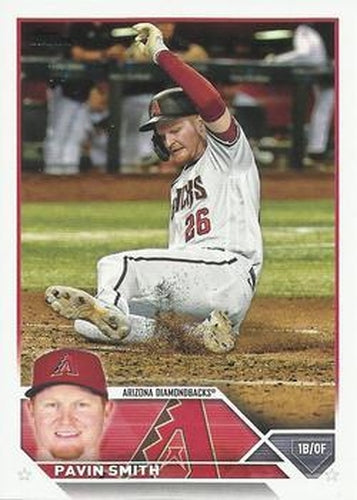 #312 Pavin Smith - Arizona Diamondbacks - 2023 Topps Baseball