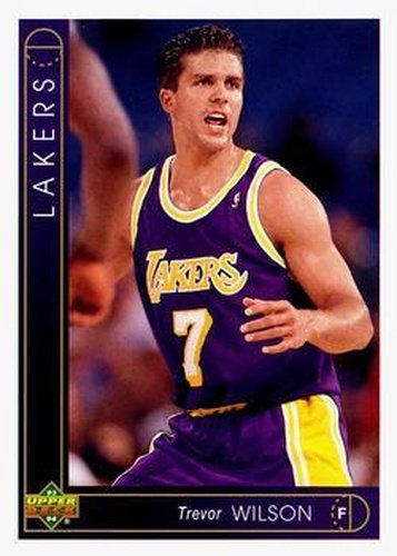#312 Trevor Wilson - Los Angeles Lakers - 1993-94 Upper Deck Basketball