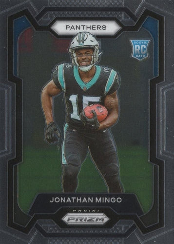 #312 Jonathan Mingo - Carolina Panthers - 2023 Panini Prizm Football