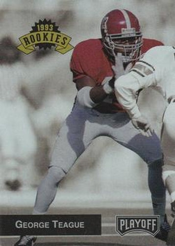 #313 George Teague - Green Bay Packers - 1993 Playoff Football