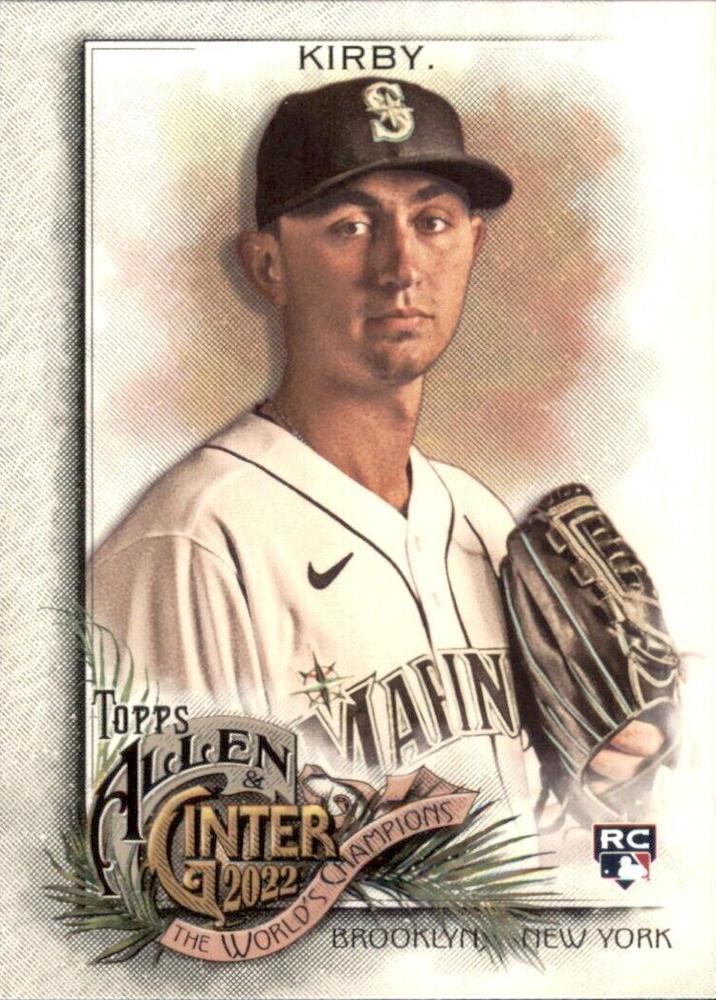 #313 George Kirby - Seattle Mariners - 2022 Topps Allen & Ginter Baseball