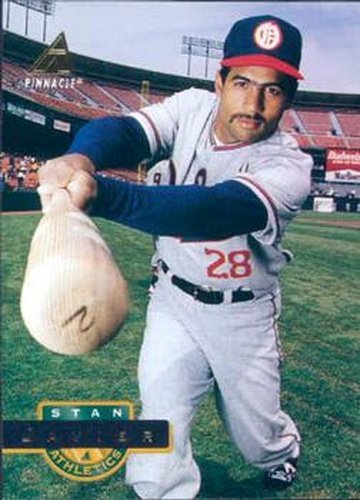 #313 Stan Javier - Oakland Athletics - 1994 Pinnacle Baseball