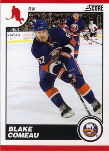 #313 Blake Comeau - New York Islanders - 2010-11 Score Hockey