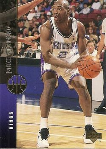 #313 Mitch Richmond - Sacramento Kings - 1994-95 Upper Deck Basketball