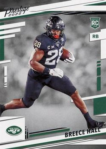 #313 Breece Hall - New York Jets - 2022 Panini Prestige Football