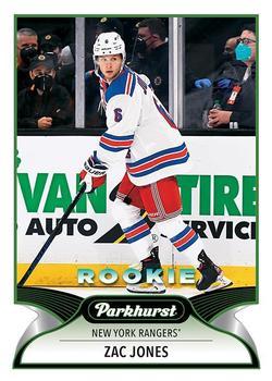 #313 Zac Jones - New York Rangers - 2021-22 Parkhurst Hockey