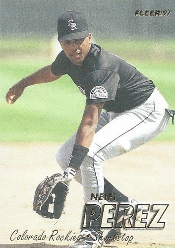 #313 Neifi Perez - Colorado Rockies - 1997 Fleer Baseball