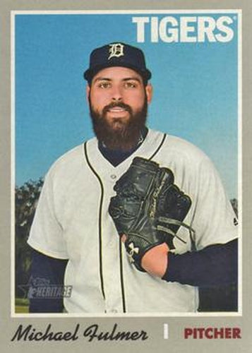 #313 Michael Fulmer - Detroit Tigers - 2019 Topps Heritage Baseball