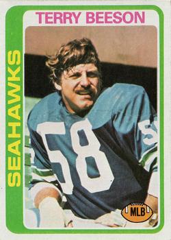 #313 Terry Beeson - Seattle Seahawks - 1978 Topps Football