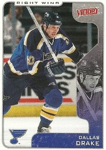 #313 Dallas Drake - St. Louis Blues - 2001-02 Upper Deck Victory Hockey
