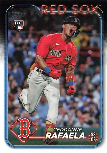 #313 Ceddanne Rafaela - Boston Red Sox - 2024 Topps Baseball