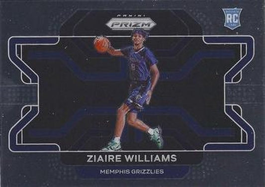 #313b Ziaire Williams - Memphis Grizzlies - 2021-22 Panini Prizm Basketball