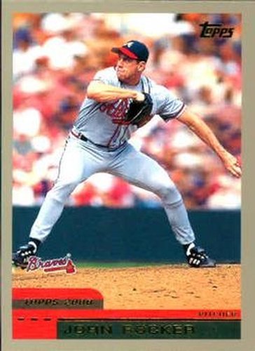 #314 John Rocker - Atlanta Braves - 2000 Topps Baseball