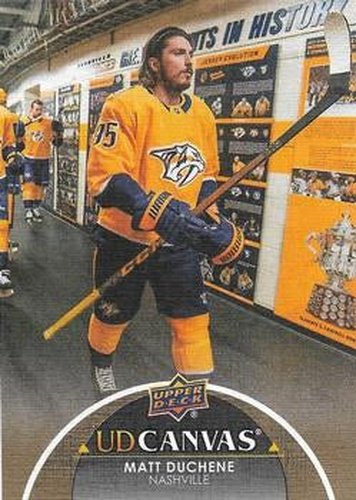 #C314 Matt Duchene - Nashville Predators - 2021-22 Upper Deck - UD Canvas Hockey
