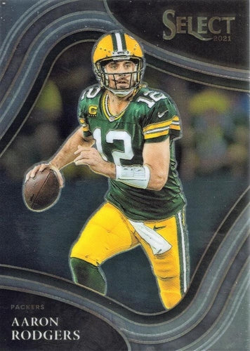 #314 Aaron Rodgers - Green Bay Packers - 2021 Panini Select Football