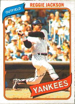 #314 Reggie Jackson - New York Yankees - 1980 O-Pee-Chee Baseball