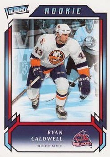 #314 Ryan Caldwell - Columbus Blue Jackets - 2006-07 Upper Deck Victory Update Hockey