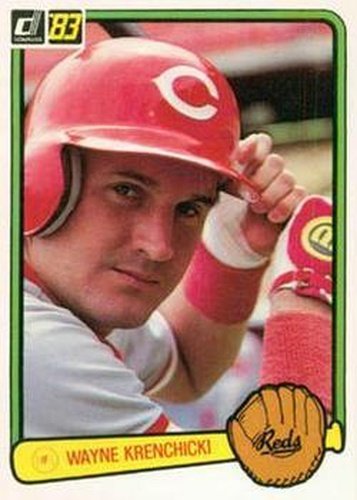 #314 Wayne Krenchicki - Cincinnati Reds - 1983 Donruss Baseball