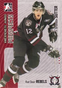 #314 Brandon Sutter - Red Deer Rebels - 2005-06 In The Game Heroes and Prospects Hockey