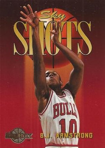 #314 B.J. Armstrong - Chicago Bulls - 1994-95 SkyBox Premium Basketball