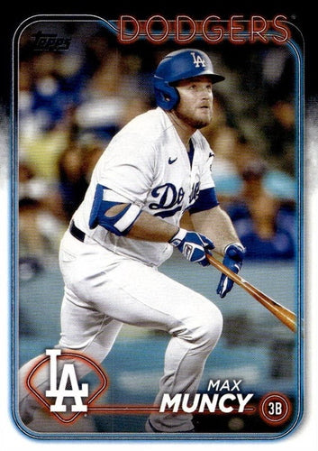 #314 Max Muncy - Los Angeles Dodgers - 2024 Topps Baseball
