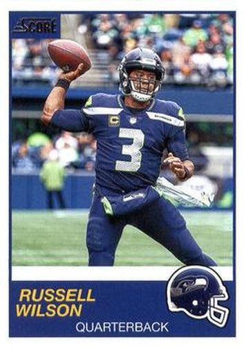 #314 Russell Wilson - Seattle Seahawks - 2019 Score Football