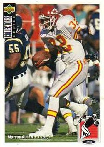 #315 Marcus Allen - Kansas City Chiefs - 1994 Collector's Choice Football