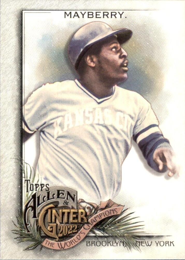 #315 John Mayberry - Kansas City Royals - 2022 Topps Allen & Ginter Baseball