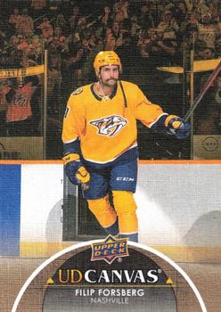 #C315 Filip Forsberg - Nashville Predators - 2021-22 Upper Deck - UD Canvas Hockey