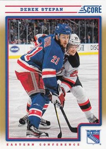 #315 Derek Stepan - New York Rangers - 2012-13 Score - Gold Rush Hockey