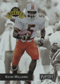 #315 Kevin Williams - Dallas Cowboys - 1993 Playoff Football