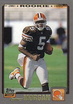 #315 Quincy Morgan - Cleveland Browns - 2001 Topps Football