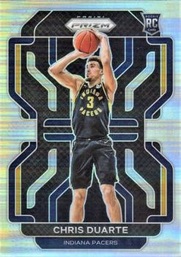 #315 Chris Duarte - Indiana Pacers - 2021-22 Panini Prizm - Silver Basketball