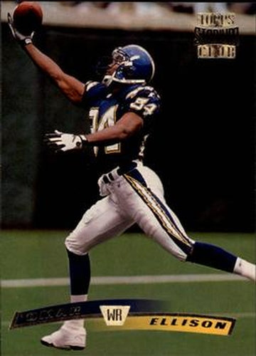 #315 Omar Ellison - San Diego Chargers - 1996 Stadium Club Football