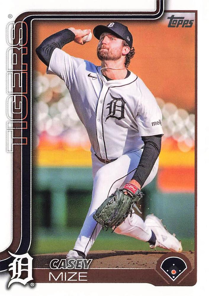 #315 Casey Mize - Detroit Tigers - 2025 Topps Baseball