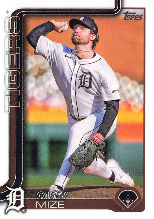 #315 Casey Mize - Detroit Tigers - 2025 Topps Baseball