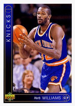 #315 Herb Williams - New York Knicks - 1993-94 Upper Deck Basketball